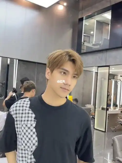 亚麻灰棕|||男生帅气发色亚麻灰棕持久不易掉色,气质男孩推荐