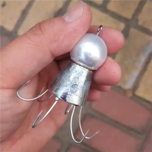 鱼钩六爪八爪鱼软钩条鱿鱼乌鱼八带50g章鱼八爪其他垂钓用品