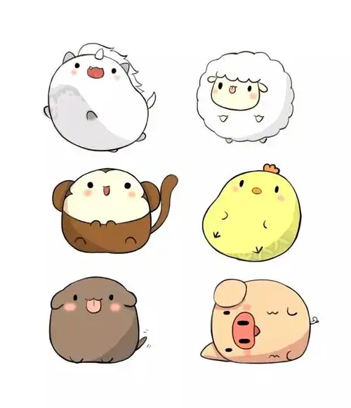 12生肖怎么画简单好看(十二生肖简笔画教程大全,过程详细,小白也能