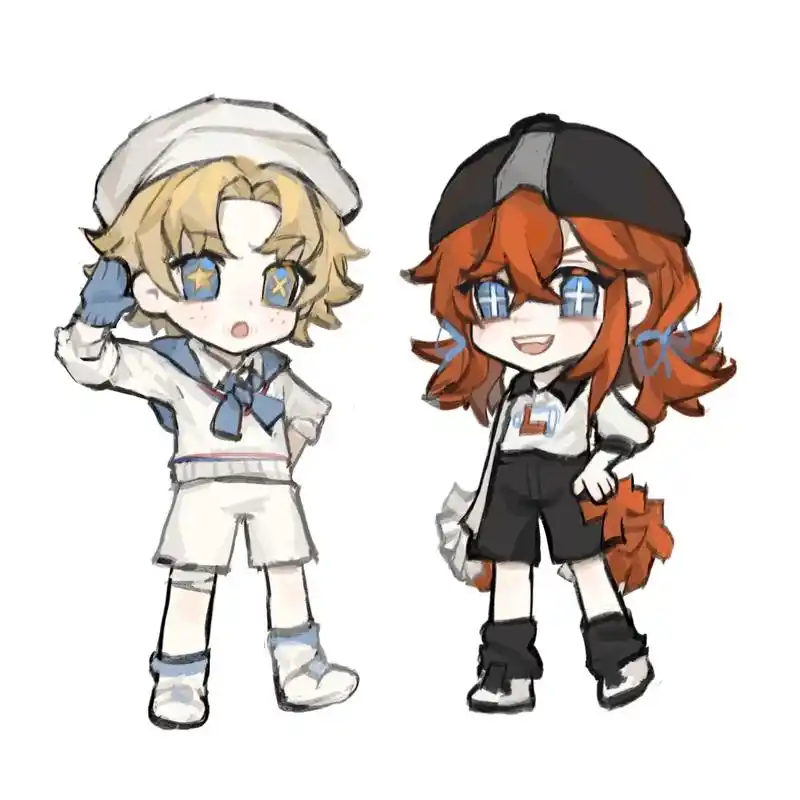 procreate绘画 #第五人格 #杂技演员 #拉拉队员 - 抖音