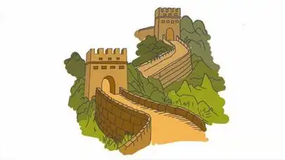 万里长城简笔画步骤长城的简笔画 超简单 万里长城的搜索结果_长城