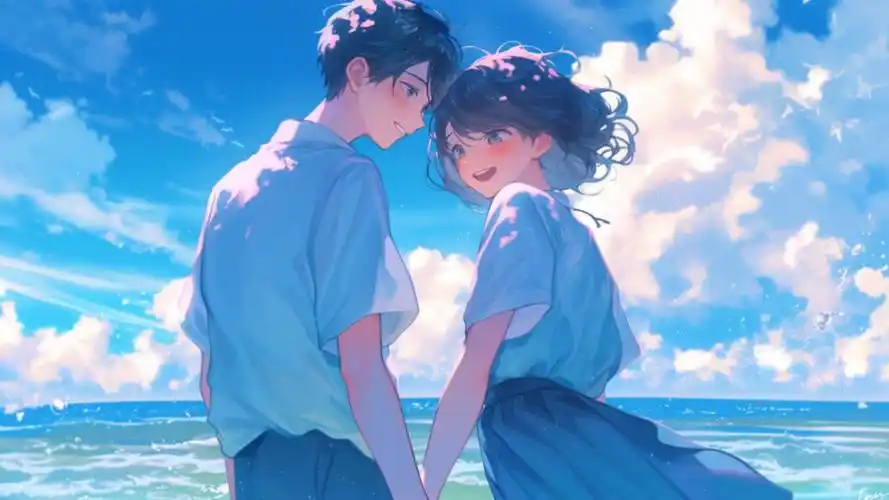 这个夏天总要和心爱的人去一趟海边吧#温暖治愈系风景#壁纸