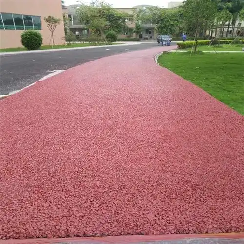 承接天然露骨料无砂大孔透水混凝土地坪材料