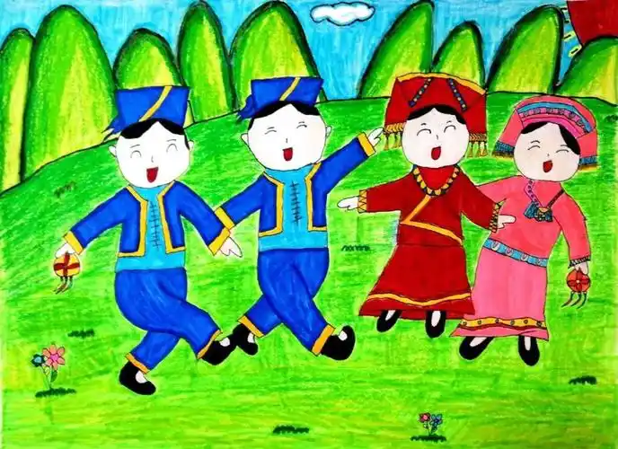 情满八桂画意壮乡三月三主题绘画比赛评选结果出炉啦