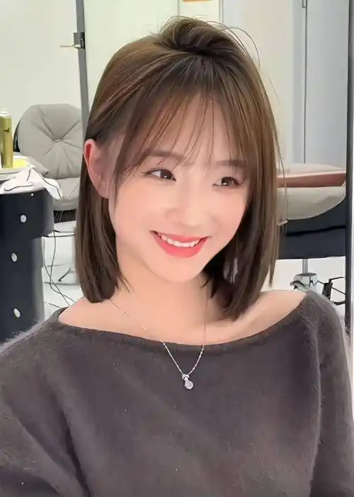 "2023齐肩短发",依然是王者._中国_发型_形象