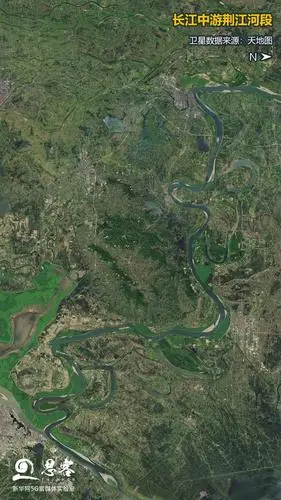 卫星地图看洪灾为何湖北易发洪水