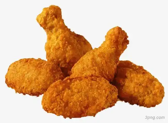 美味炸鸡png素材透明免抠图片其他元素