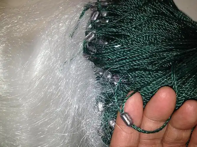 【巢湖平安渔网】4米高3指100米三层渔