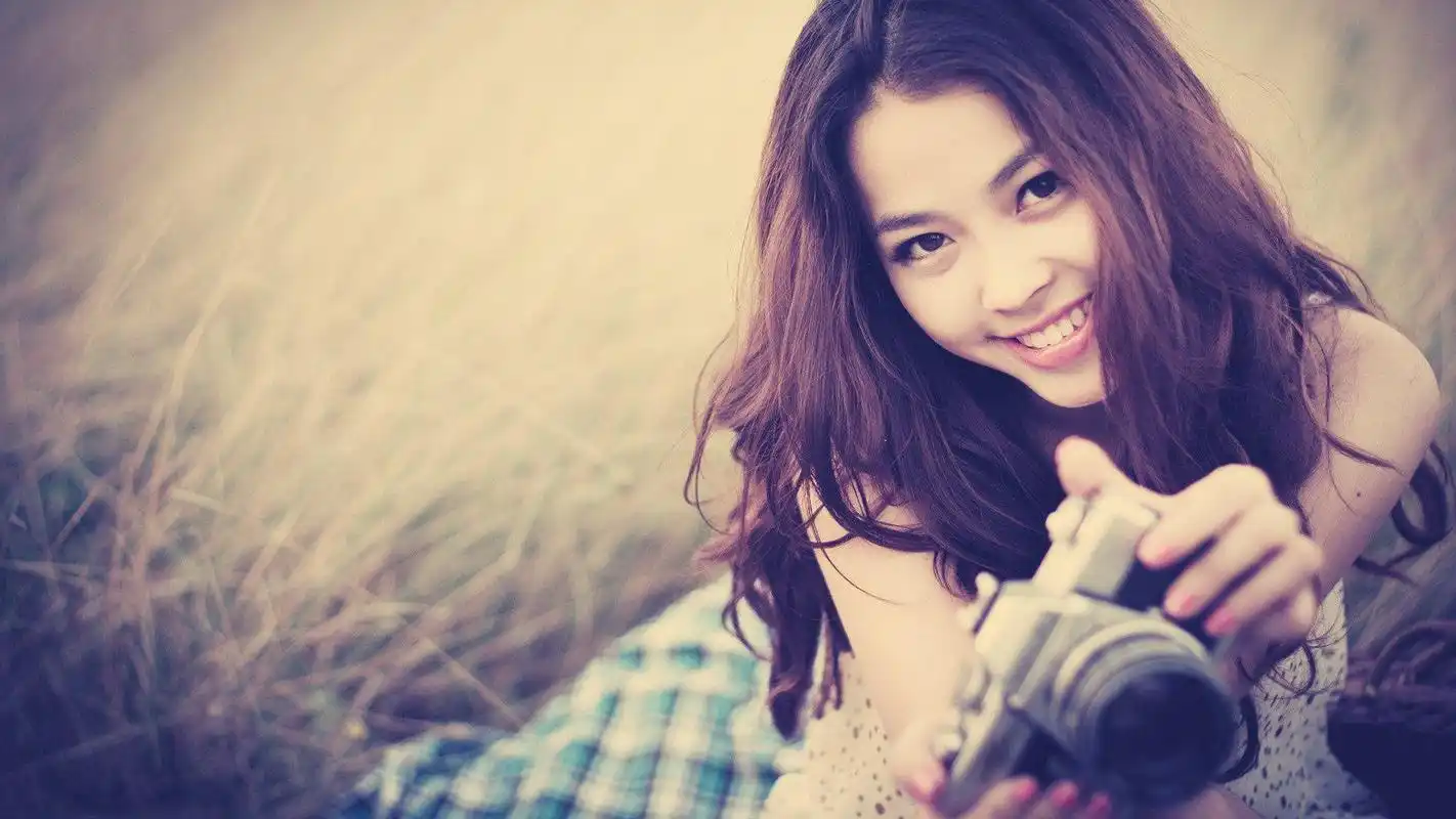 小清新艺术照风格图片高清电脑壁纸高清大图预览1920x1080_美女壁纸