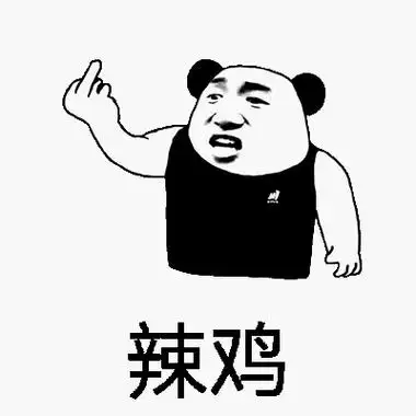 辣鸡(熊猫中指 )_辣鸡_中指_熊猫表情