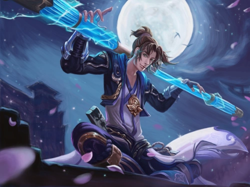 临摹王者荣耀至尊宝