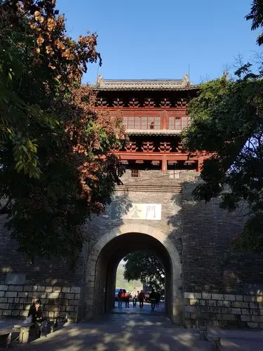 古城墙"涌金门"城楼