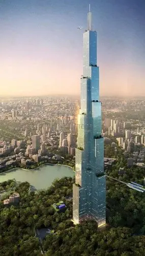 建筑结构 混凝土结构 【热议话题】斥资90亿的长沙"天空之城",838米