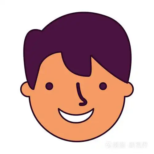 在白色背景上的人脸