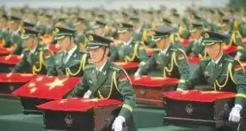 同样是烈士,为的有的盖国旗,有的盖党旗?_遗体_区别_祖国