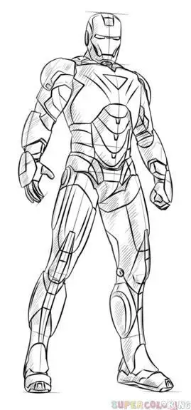 画漫威英雄简笔画大全漫威世界超级反派灭霸简笔画q版的灭霸画起来也