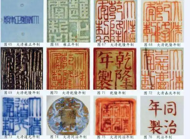 最全瓷器底款大全,收藏者好好保存,看看你见过几个