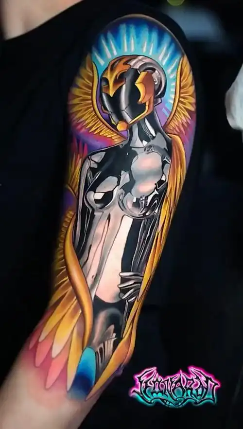 【纹身】彩色机械花臂系列(二)