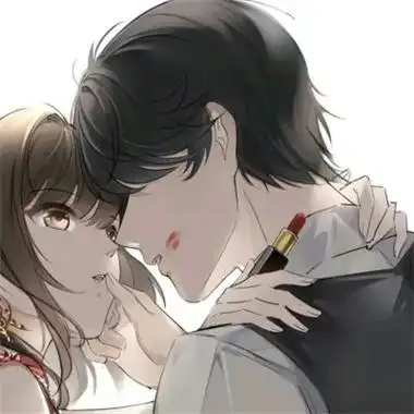 超火甜蜜的动漫情头一对两张图片_情侣动漫头像_头像屋