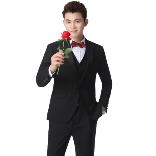 出租伴郎服兄弟团装抢亲西式马甲租赁男新郎结婚西装礼服套装冬季