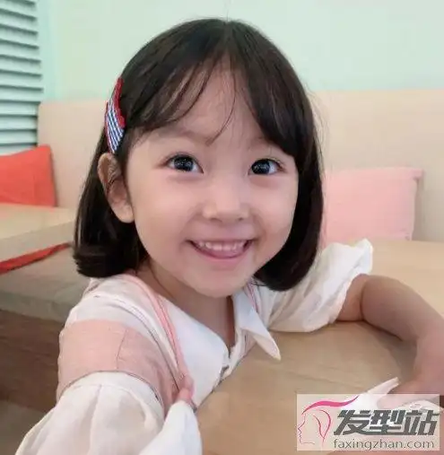 适合小女孩的波波头短发发型 小公主必备发型可爱又俏皮