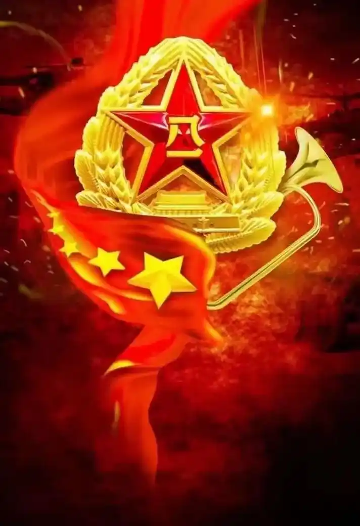 <飘扬吧,父辈的八一军旗> .