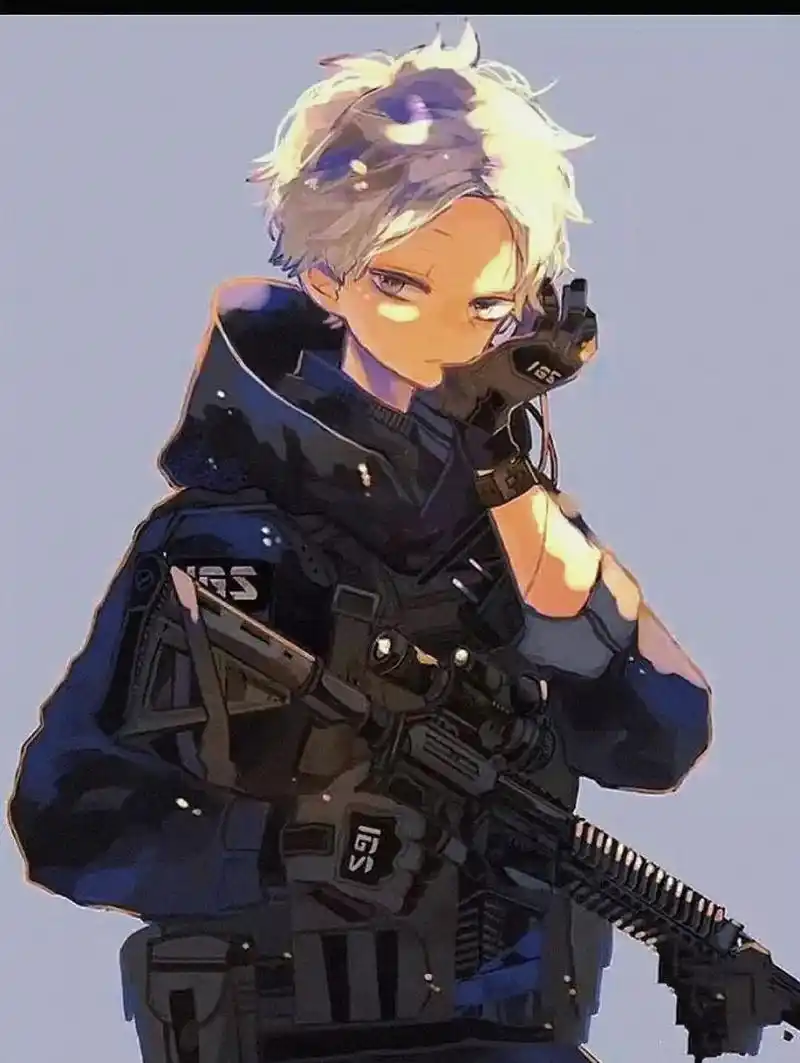 男生帅气头像5(特警篇)