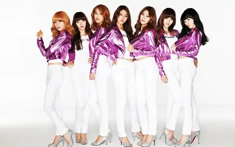 韩国aoa组合写真高清壁纸