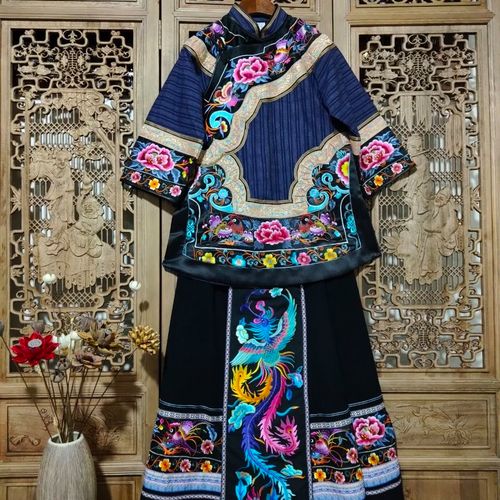 新款民族湘西少数新款苗族服装风刺绣苗服民族贵州服装可日常穿【15天