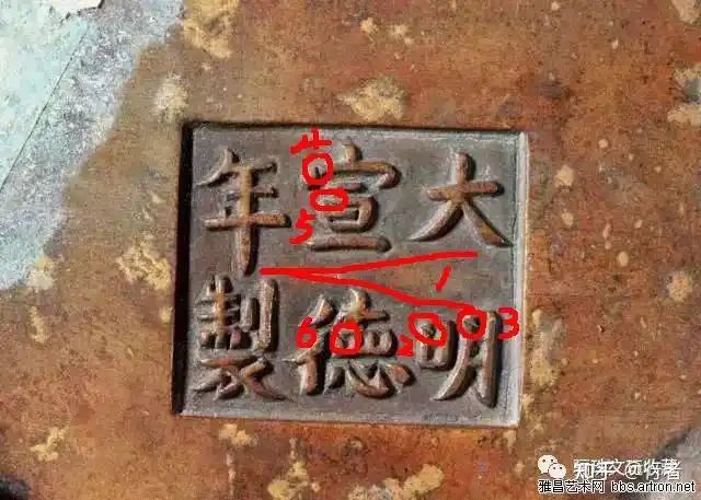 宣德炉的款识 - 知乎