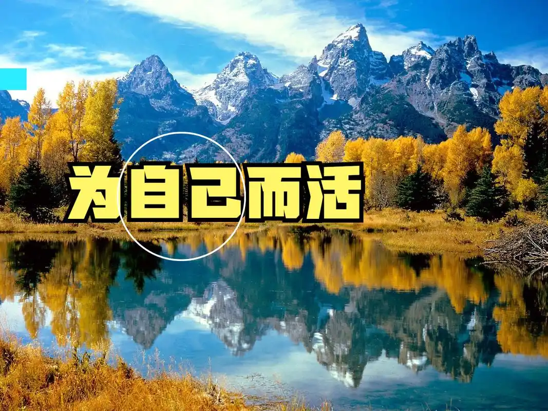 学会为自己而活