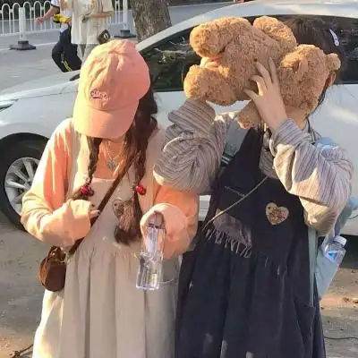 高清好看的闺蜜头像ins高级质感小众图片