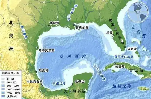 通过 a href="#" data-lemmaid="830366">佛罗里达半岛 /a>和 a href=