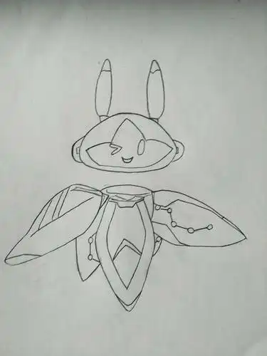 神兽金刚之邦大简笔画