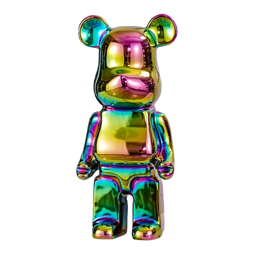 网红暴力熊摆件客厅电视柜酒柜玄关装饰品卡通存钱罐新家乔迁礼物