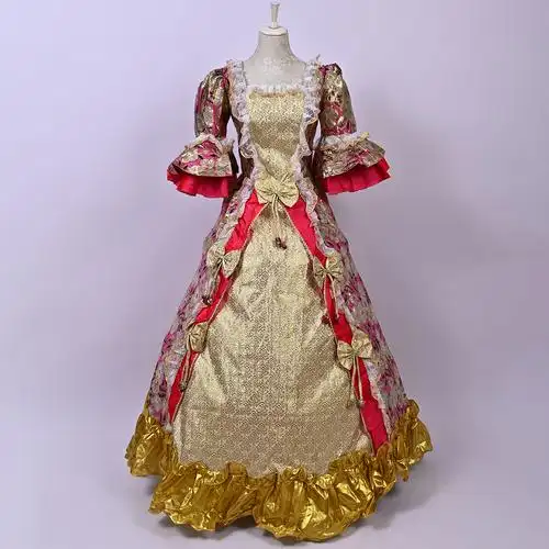 欧式女宫廷服装生日派对舞台话剧复古公主裙朱丽叶圣诞节演出礼服