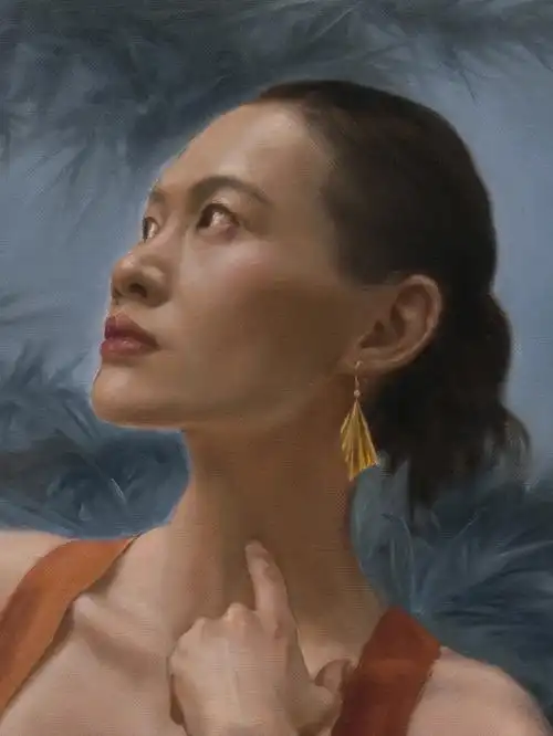 直接画法油画步骤分享