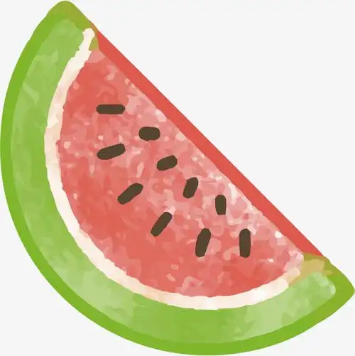 处暑手绘西瓜矢量图下载免费下载_高清png图片-90设计网