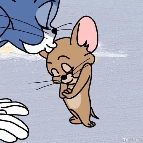 猫和老鼠图片头像高清,情侣头像图片_猫和老鼠可微信卡通头像