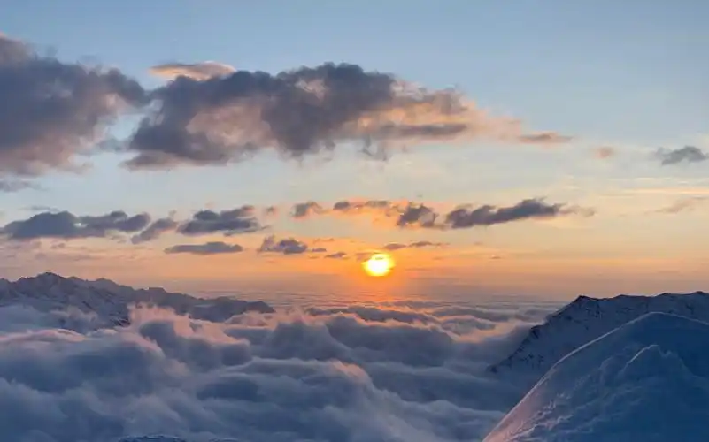 一生难忘的四姑娘山大峰绝美云海日出|日出计划003