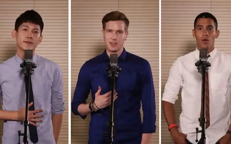 【孟天wiley】天雷秀纯人声阿卡贝拉 花田错 野子 高清舔屏向