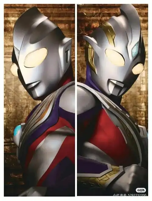 特利迦奥特曼和迪迦奥特曼与平成三杰