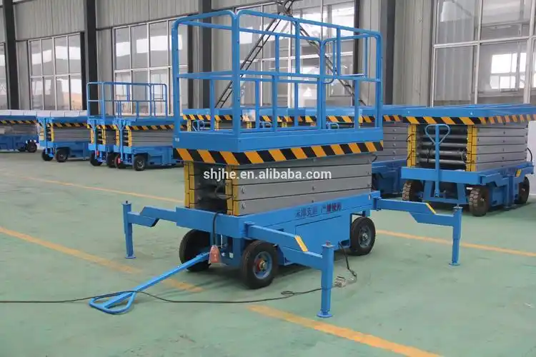 10 米高螺丝升降机电动剪刀升降机/智能剪刀汽车升降机/二手迷你汽车