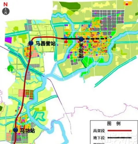 北京地铁22号线即平谷线全线21站具体位置确定了