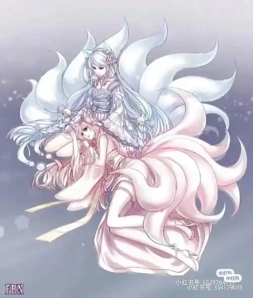 盘点九尾狐头像99