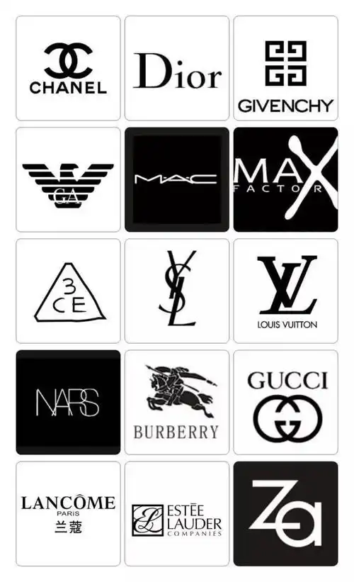 认识口红品牌标志口红品牌标志及对应图