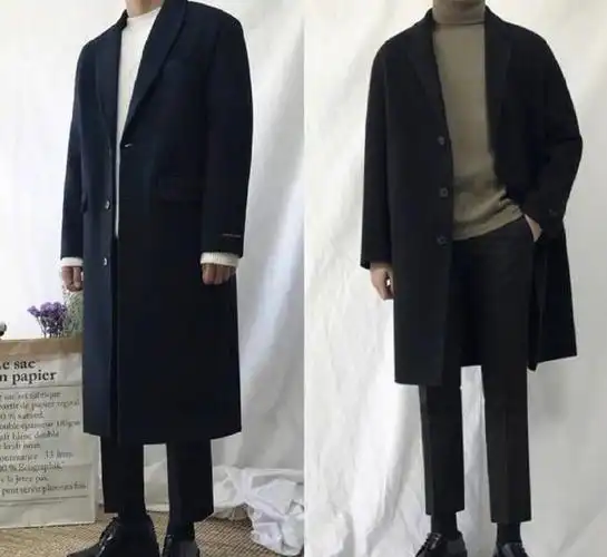 男士18套冬季大衣穿搭,干练清爽又大方!告别"人间油物"形象