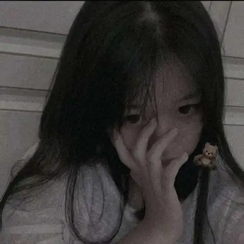 微丧头像:0205丧系超可真人女生头像