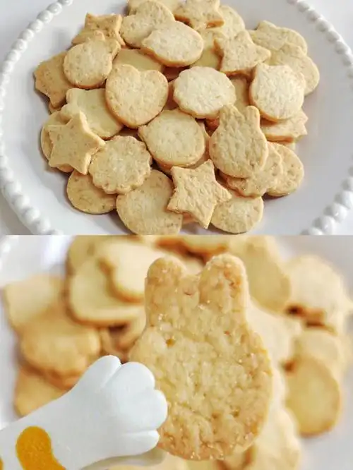 免打发一次成功75奶香酥脆的黄油小饼干