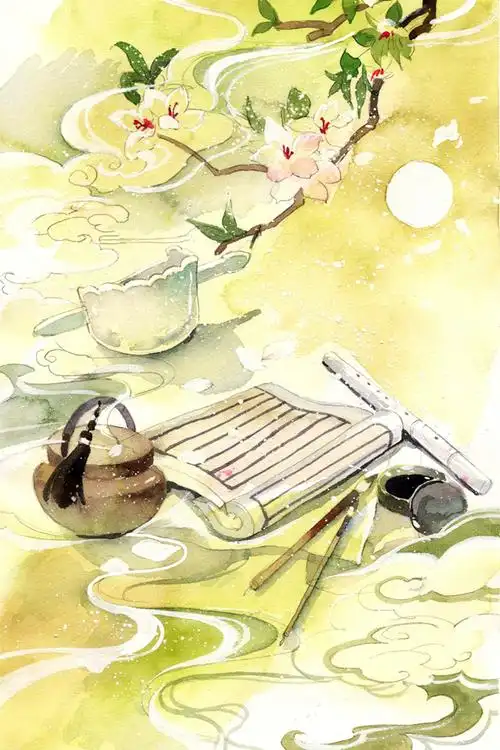 色彩 动物 水墨 #三生三世十里桃花# #三生三世枕上书# #古色古香中国